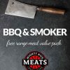 Meat for BBQ and Smoker Cooking Value Pack