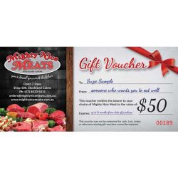 Butcher Meat Voucher
